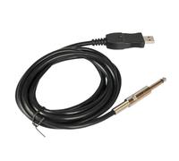 KIXZSAZ Instrument Cable Adapter With 83dB S N Ratio Professional Recording For Musicians Then Can Recording Digital Music Works Easily USB Link Connection Instrument Cable
