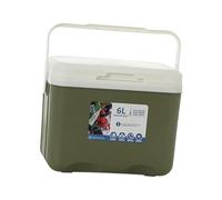 KIXZSAZ Insulated Portable Hard Cooler Chest Provides Convenient Cold Storage Picnics Camping Or Fishing Fresh Food Preservation Cold Shipping Freeze Food Ice Box Cooler Camping, Green, 27x18x23cm