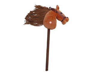 KIXZSAZ Interactive Plush Hobby Horse Stick Toy Offers Real Riding Experience While Promoting Child Development Features Plush Hobby Horse Stick Toy With , brown ,