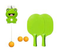 KIXZSAZ Interactive Table Tennis Equipment Kids Trainer Portable Hanging Device Indoor Coordination Exercise Making Convenient To Simply Stick Adhesive Sticker On Door Frame And