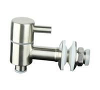 KIXZSAZ Juice Dispenser Tap Easy Install Polished Beverage Faucet Rustproof Replacement Spigot Home Cafe Setup Beverage Dispenser Spigot Drink Faucet, Stainless Steel