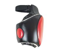 KIXZSAZ Kicking Leg Pad For Heavy Hit Training Designed With Enhanced Thickness To Absorb Impact During Rigorous Sparring Sessions Thigh Sports Protector Pad Thigh Guards Kick, Black and red, Right