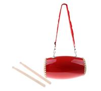 KIXZSAZ Kids Early Learning Percussion Musical Instrument Ethnic Percussion Instrument Taiko Drum Stick Chinese Waist Drum Traditional Drums Dragon Drums