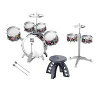 KIXZSAZ Kids Jazz Drum Set Gift For Boys And Girls Encouraging Early Music Engagement And Development Kids Concert Music Toy. Jazz Drum Set Percussion Instrument