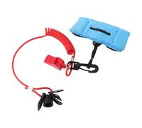 KIXZSAZ Kill Stop Switch Safety Spring Coil Emergency Tool Anti Lost Emergency Flameout Tether Cord Outboards Yacht Climbing