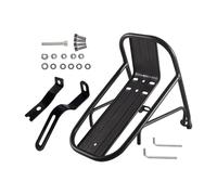 KIXZSAZ Large Capacity Bicycle Front Rack Aluminum Alloy Suits Heavy Duty Needs While Maintaining Lightness Rack Can Be Installed On Various Types Of Mountain Bike Front Forks. Bicycle