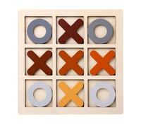 KIXZSAZ Learning Through Play With Portable Wooden Game And Chess Board Game Ensuring Intelligent Engagement With Puzzle Games Intelligent Puzzle tional Brain, coffee, 14.5x14.5cm
