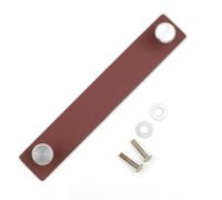 KIXZSAZ Leather Drawer Pull Cupboards Cabinets Handle Modern Furniture Kitchen Door Knobs Household Replacement Hardware Gifts, Brown, 156mm