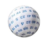 KIXZSAZ Lightweight Acrylic Game Dice D100 Dice Polyhedral Essential Accessory Fun Gaming Adventures Enhancing Fun And Excitement Of Gaming Experience. , Blue , 48mm