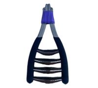KIXZSAZ Lightweight Wide Head Starting Clamp Tool for Badminton Racket with High Strength Starting Clamp Stringing Machine Starter Squash Proper Size Tennis Finishing Tools Wide, Black, Length 14 cm