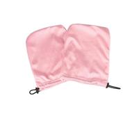 KIXZSAZ Luxurious Paraffin Wax Mitts for Silky Smooth Hands and Feet Nail Art Accessories, Hands Pink, 20x28cm