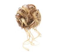 KIXZSAZ Made With High Temperature Fiber Synthetic Hair Clip Creates Long-lasting Style Claw Clip Messy Bun Hair Piece, as shown 2