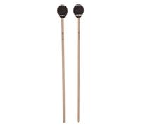 KIXZSAZ Maple Handle Yarn Head Sticks Marimba Mallet Practice Accessories Drums Percussion Training Sessions Durable To Full Length 43.5cm/17.13inch Maple, brown white circle, Length 43.5cm