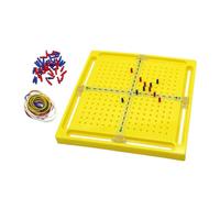 KIXZSAZ Mathematical Coordinate Graphs Teaching Tools Wood Geoboards Set tional Toy Children Can Understand Concepts And Methods Of Linear Equations Children