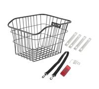 KIXZSAZ Metal Wire Bicycle Basket Cargo Rack Organizer To Meet Various Storage Needs While On Cycling Adventures Rear Bike Basket Rack For Adult Electric Bike Pet