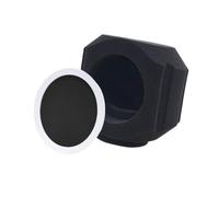 KIXZSAZ Microphone Cover Vocal Booth Microphone Wind High-Density Sponge Effectively Absorbs Absorbs Sound Reflections To Recordings Studio Isolation Ball Indoor Outdoor, Black
