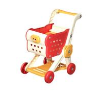 KIXZSAZ Mini Kids Grocery Carts Pretend Play Storage Toy Fun Learning Interactive Supermarket Handcart Kid Friendly Supermarket Handcart Toy Party Favors Girls Boys