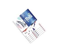 KIXZSAZ Model Airplane Craft Kits Foster for Creative Mindset Imagination Cultivate Skills While Having Fun Educational Adults Kids Home Table Decoration