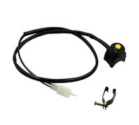 KIXZSAZ Motorcycle Horn Start Stop Switch ATV Vehicle Easy To Install Mounting Option For Universal Compatibility Headlight Fog Light Horn ON Off Start Kill Switch