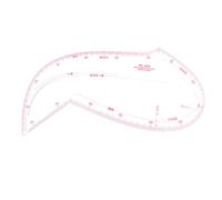 KIXZSAZ Multi Functional Ruler Quilting Rulers Sewing Ruler Hard Plastic For Comfortable In Tailoring And Projects Multifunction French Curve Drawing Template
