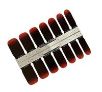 KIXZSAZ Nail Sticker Self-adhesive Style Not Susceptible to Allergies Shiny Pattern Paster Strong Viscosity Manicure Tips, C1049