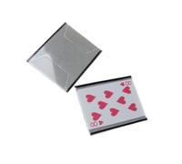 KIXZSAZ New Innovative Plastic Card Sleeve Change for Magic Trick propsChoose pulabo