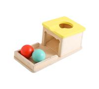 KIXZSAZ Object Permanence Learning Box Captivates Babies Allowing To Discover Through Colorful Balls Promoting Engagement And Fun Hand Eye Coordination