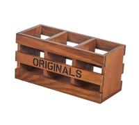 KIXZSAZ Office Storage Box Organized Neatly Allows Personalization for Desk Items Enhancing Overall Workflow Classrooms Home Office Organiser Pen Container 3 Compartment