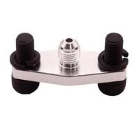 KIXZSAZ Oil Return Flange Featuring 2 Inch Center Mounting Holes Compatible With Popular T3 Engine Types Fit For T3 / /4 / S With O Male Threaded. 4AN Oil Drain Return Flange