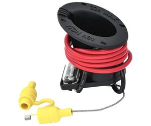 KIXZSAZ Original Specifications Receptacle For Club Car DS Golf Cart 3 Durable Material The Black Plastic Shell Is Not Easy