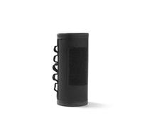 KIXZSAZ Outdoor Air Bottle Cover Foldable Portable Fuel Canister Case Protector Backpacking Reusable Wrap Sleeve, Black
