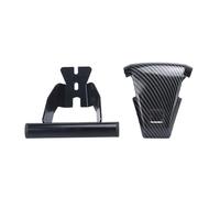 KIXZSAZ Outdoor Riding Tool Motorcycle Navigation Bracket High Performance Motorcycle Clothing ABS Easy To Durable, Carbon Fibre