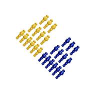 KIXZSAZ Outstanding Foosball Men Player Replacement Set Table Soccer Player Accessories Fun Leisure Activity And Long Service Life. Mini Doll Table Football, Yellow Blue, 107x36mm