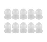 KIXZSAZ Pack of 10 Icing Nozzle Adaptor DIY Pastry Cake Decorating Coupler Kitchen Plastic Cupcake Chocolate Converter