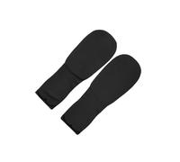 KIXZSAZ Padded Arm Sleeves Lightweight Soft Breathable Comfortable Forearm Guards Fist And Hand Gear Essential For Martial Arts Fist And Hand Forearm Guards For Kids Adults, Black, L