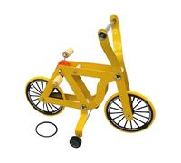 KIXZSAZ Parrot Training Toy Interactive Bicycle Playtime Encouraging Healthy Exercise And Intelligent Skill Development Training Supplies Toy Parrot Bird Toys Table Top