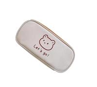KIXZSAZ Pencil Case for Women - Stylish and Functional for All Stationery Needs Cute Design Cute Pencil Case Large Capacity, Little Bear