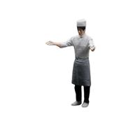 KIXZSAZ People Figures Diorama Scenery Decoration 1/87 Scale Tiny Model Character High Precision Craftsmanship Home Decor People Figures Model Character Home