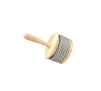 KIXZSAZ Percussion Instrument With Metal Beads Wonderful Cabasa Sounds Both Kids And Professional Players Kindergarten Musical Instrument Musical Toy Shaker Percussion, Dia 11.5cm