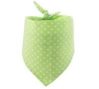 KIXZSAZ Pet Slobber Scarf Portable 4 Season Foldable Dotted Adorable Adjustable Triangular Towel Decoration Accessories