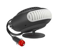 KIXZSAZ Plug In Car Heater 2 In 1 Fast Heating Windshield Defogger Cooling Fan For Summer Car Winter Essentials Kit 12v Heater, 12V