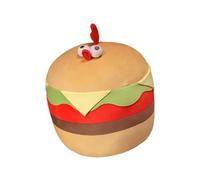 KIXZSAZ Plush Hamburger Chick Stuffed Toy Lightweight Comfortable Cute Decoration Home Office Or Cozy Bedtime Cuddles Lovely Chicken Plush Doll Kids Gift Present Cute