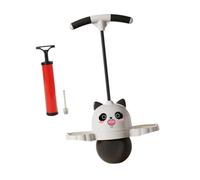 KIXZSAZ Pogo Stick Jump Toy Complete Package With Pump Kids Funny Exercise Equipment For Outdoor Activities Making Tool For Physical Development Featuring Adorable Panda