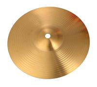 KIXZSAZ Polished Jazz Drum Cymbals Enthusiasts Seeking Reliable Performance In Diverse Settings Jazz Drum Crash Cymbal Is Carefully Polished To Produce Clean, Yellow, 16 inch