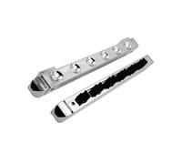 KIXZSAZ Pool Cue Rack Claw Sticks Locating Anti Slip Heavy Duty Base Providing Secure Storage For Billiard Cues With Easy Installation Features Professional Wall Mounted Billiard, Silver, 39.5x3.2cm