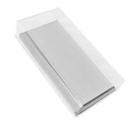 KIXZSAZ Portable Eyelash Storage Box Large Capacity Makeup Organizer Container Traveling Makeup Artists On Move Eyelash Storage Box Acrylic Large Capacity Travel, Clear, 7.5x14x3cm