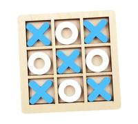 KIXZSAZ Portable Intelligent Puzzle Game Fun Travel Experiences Enabling Group Play And Learning Activities Vertical Intelligent Puzzle Game Educational Brain, blue and white, 9.8x9.8x0.5cm