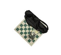 KIXZSAZ Portable Outdoor Chess Set With Storage Bag Classic Brings Fun To Outdoor Adventures While Keeping Everything Neat And Organized Lightweight Travel Chess Set Tournament , M