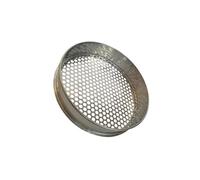KIXZSAZ Portable Round Hole Sieve Lightweight Blueberry Sieve Sifting Pan For Fast And Efficient Food Prep Blueberry Is Standard Sampling Ensures Accurate And Consistent Sizing Results, Silver, 14mm