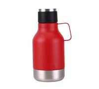 KIXZSAZ Portable Water Kettle Stainless Steel Dog Pot For Traveling Pets Universal Water Kettle For Humans And Dogs, red